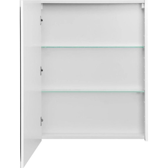 Зеркало-шкаф Акватон Нортон 65 см 1A249102NT010, белый - фото 4