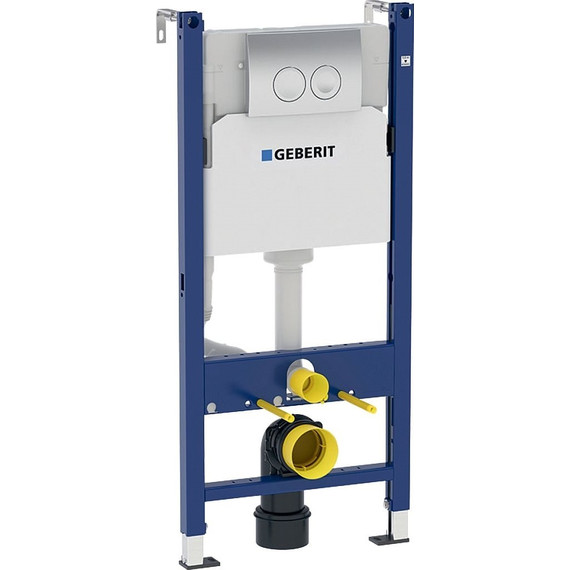 Инсталляция для подвесного унитаза Geberit Duofix Delta 458.124.21.1 3 в 1 - фото 