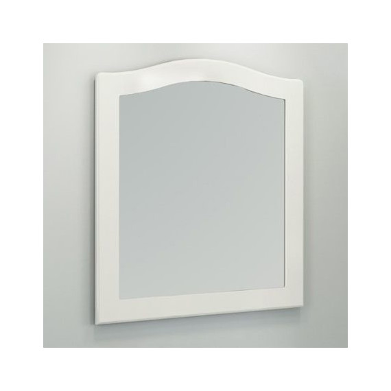 Зеркало Comforty Монако 80 см, белый - фото 