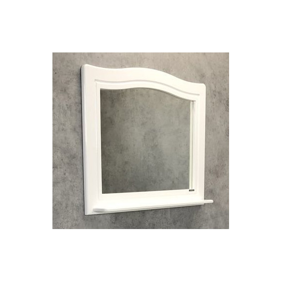 Зеркало Comforty Павия 100 см, белый - фото 