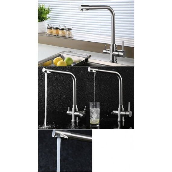 Смеситель для кухни BelBagno BB-LAM15-IN, сатин - фото 2