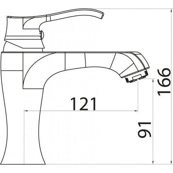 Смеситель для раковины BelBagno Trula TRU-LVM-CRM - фото 2