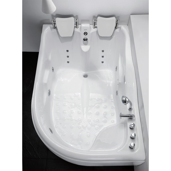 Ванна гидромассажная Gemy G9083 B 180x121 см L - фото 3