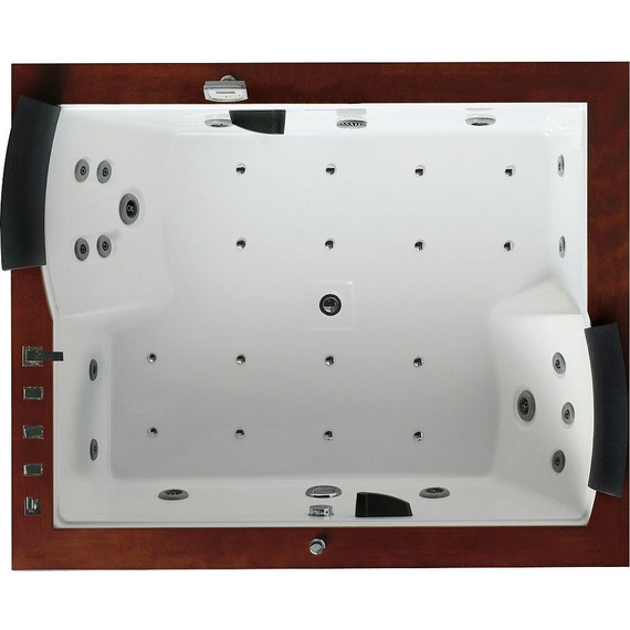 Ванна гидромассажная Gemy G9052 II K 186x151 см L - фото 2