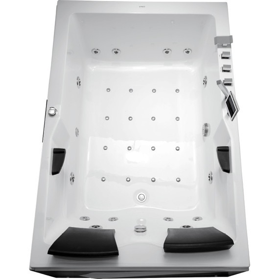Ванна гидромассажная Gemy G9061 K 181x121 см L - фото 2