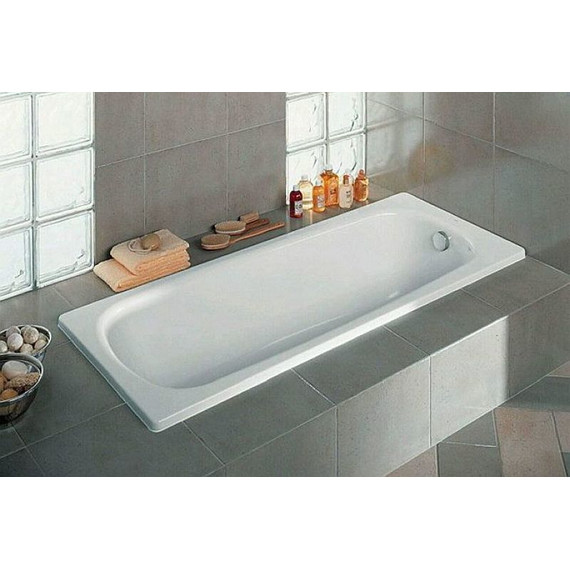 Ванна чугунная Roca Continental 150x70 см 21291300R с антискользящим покрытием - фото 4