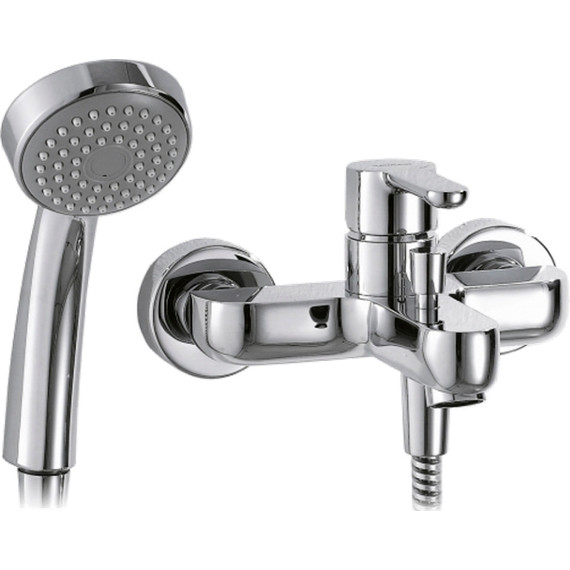 Смеситель для ванны BRAVAT STREAM F63783C-B - фото 