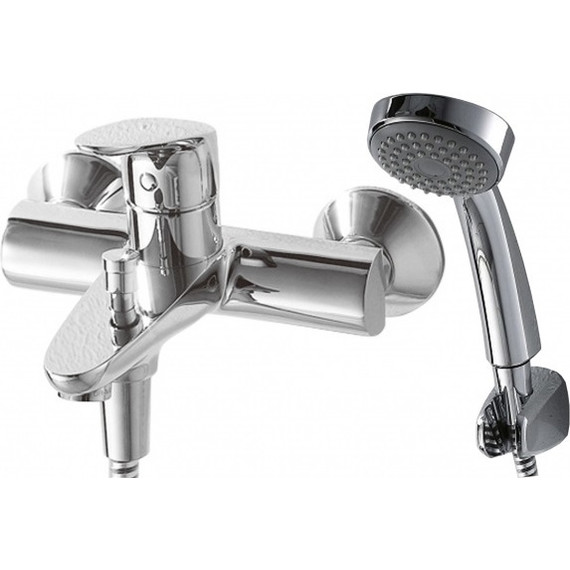 Смеситель для ванны BRAVAT DROP F64898C-B - фото 