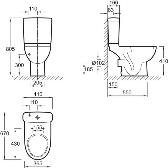 Унитаз-компакт Jacob Delafon Odeon Up 4956CK-00 - фото 7