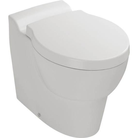 Унитаз приставной Jacob Delafon Ove E1584-00 с крышкой микролифт - фото 