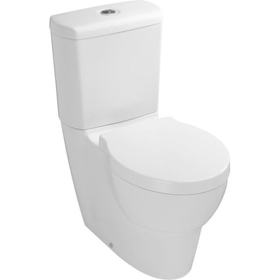 Унитаз-компакт Jacob Delafon Ove 19974W-00 с крышкой микролифт - фото 