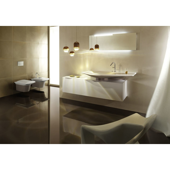 Биде подвесное Jacob Delafon Stillness E1304-00 с крышкой микролифт - фото 2