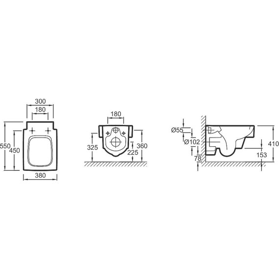 Унитаз подвесной Jacob Delafon Terrace EDA102-00 - фото 10