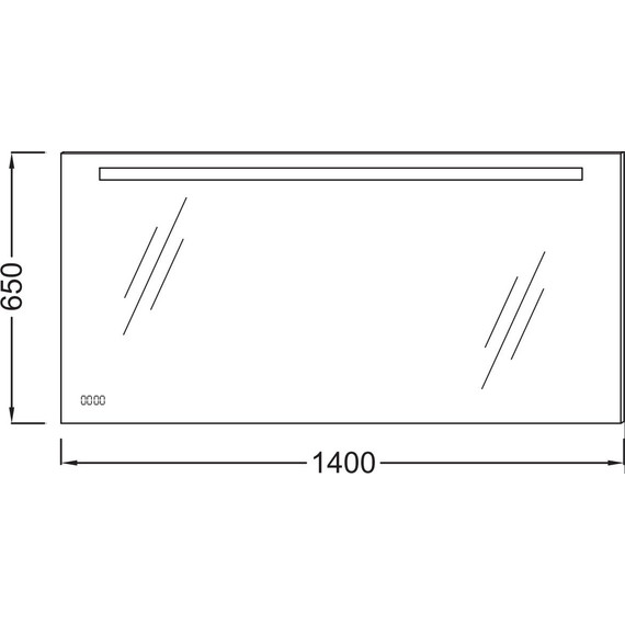 Зеркало Jacob Delafon Formilia Led 140 см EB1165-NF - фото 3