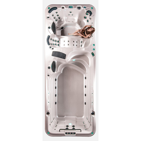 Спа бассейн Vortex Spas Hydrozone 591х230х150 см - фото 15