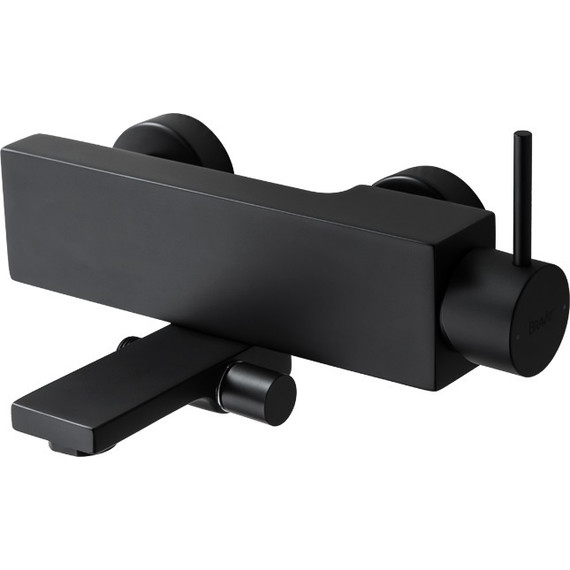 Смеситель для ванны Bravat Arc F66061K-01A-ENG, черный, Цвет производителя: чёрный - фото 