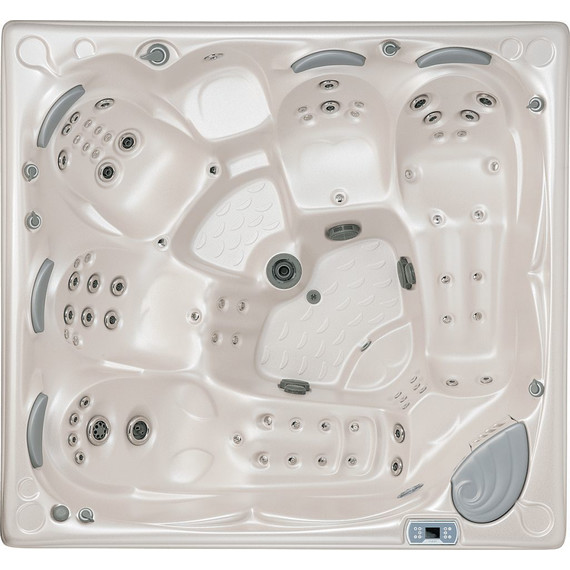 Спа бассейн Vibes by USSPA Comter 235х219 см, gypsum - фото 