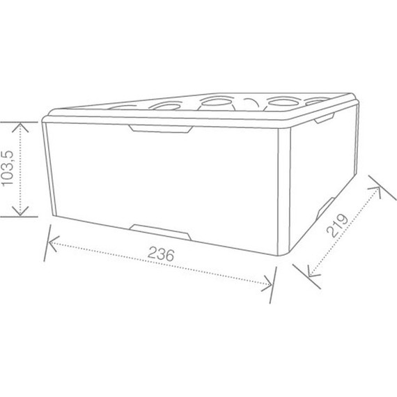 Спа бассейн Vibes by USSPA Comter 235х219 см, midnight opal - фото 3