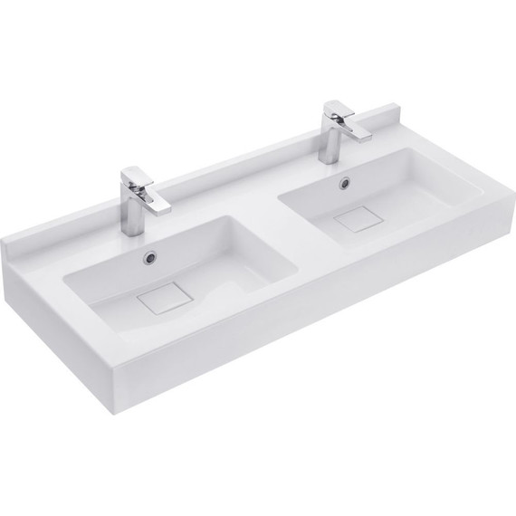 Раковина мебельная Акватон Сакура 120 см 1A72433KSK010 - фото 