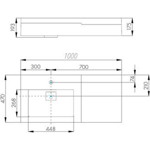 Раковина мебельная Акватон Сакура 100 см 1A71973KSK010 - фото 5