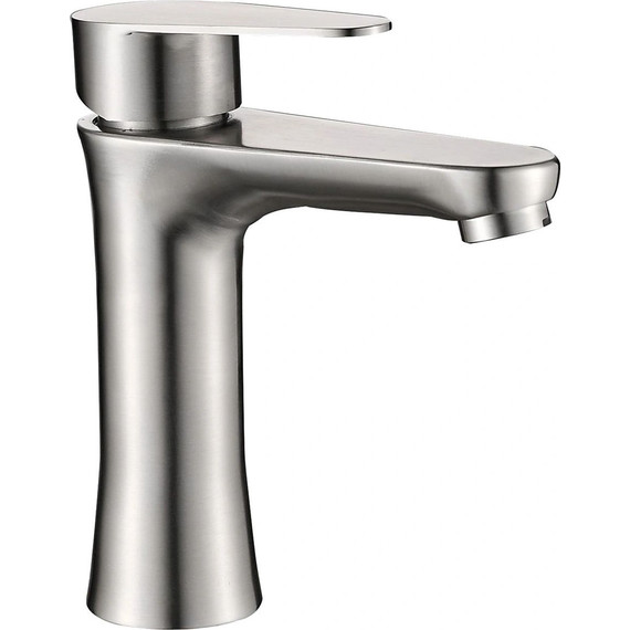 Смеситель для раковины Haiba HB10802, нержавеющая сталь - фото 