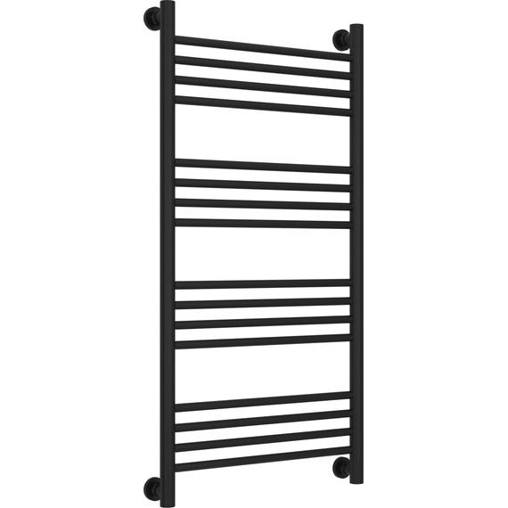 Полотенцесушитель водяной Сунержа Богема+ П16 1000x500 мм (прямая перемычка) 31-0220-1050, чёрный матовый - фото 