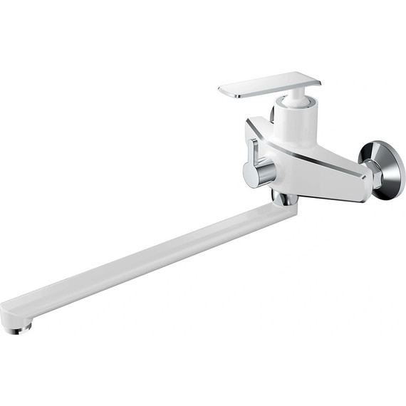 Смеситель для ванны Haiba HB22548-8, белый/хром - фото 