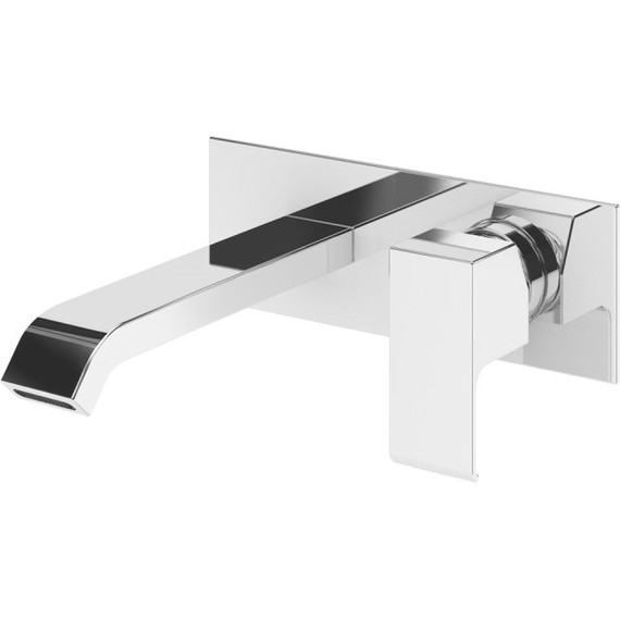 Смеситель для раковины настенный Cezares PORTA-BLI-01-W0, Цвет производителя: хром - фото 