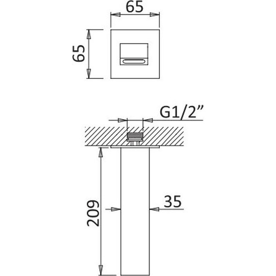 Излив для ванны Cezares PORTA-SC-01 - фото 2