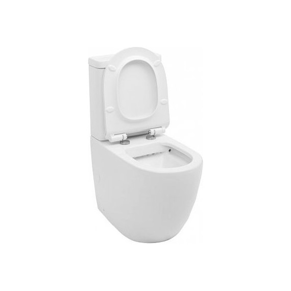 Унитаз-компакт безободковый Aquanet Rimless Cetus-C1 BL-102N-TPT 203342 с тонкой крышкой микролифт - фото 4