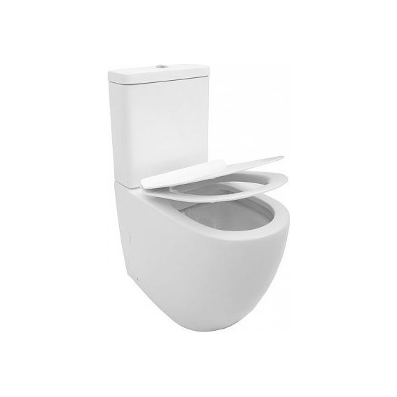 Унитаз-компакт безободковый Aquanet Rimless Cetus-C1 BL-102N-TPT 203342 с тонкой крышкой микролифт - фото 6