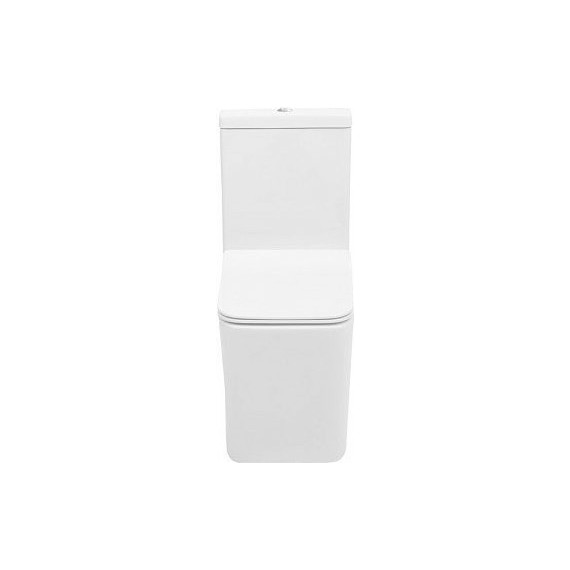 Унитаз-компакт безободковый Aquanet Rimless Tavr-C1 BL-103N-TPT 203346 с тонкой крышкой микролифт - фото 2