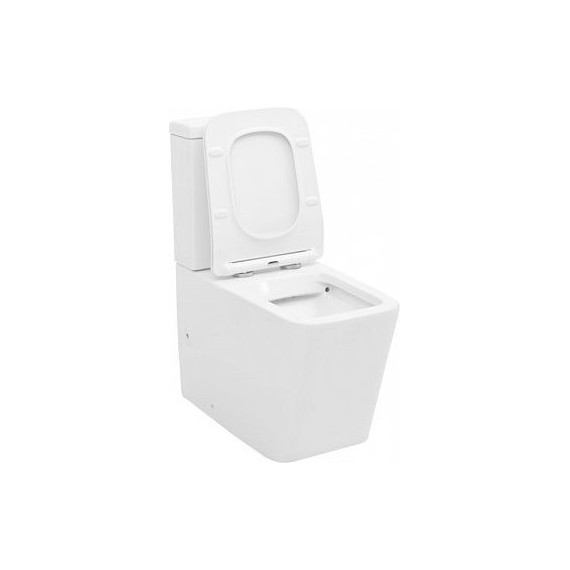 Унитаз-компакт безободковый Aquanet Rimless Tavr-C1 BL-103N-TPT 203346 с тонкой крышкой микролифт - фото 4