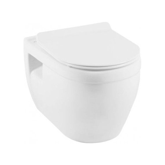 Унитаз подвесной Aquanet Rimless Glide-W CL-11042 210772 с тонкой крышкой микролифт - фото 