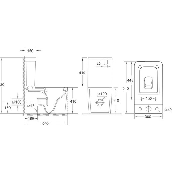 Унитаз-компакт безободковый Aquanet Rimless Tavr 2.0 C1 LX-2905 243542 с тонкой крышкой микролифт - фото 2