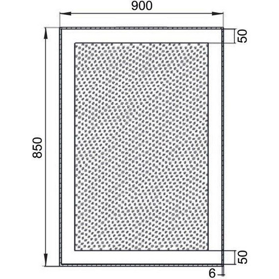 Зеркало Aquanet Алассио 9085 90 см 196636 LED - фото 5