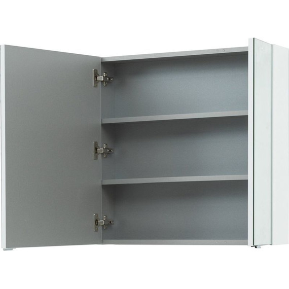 Зеркало-шкаф Aquanet Порто 70 см 241748, белый - фото 6