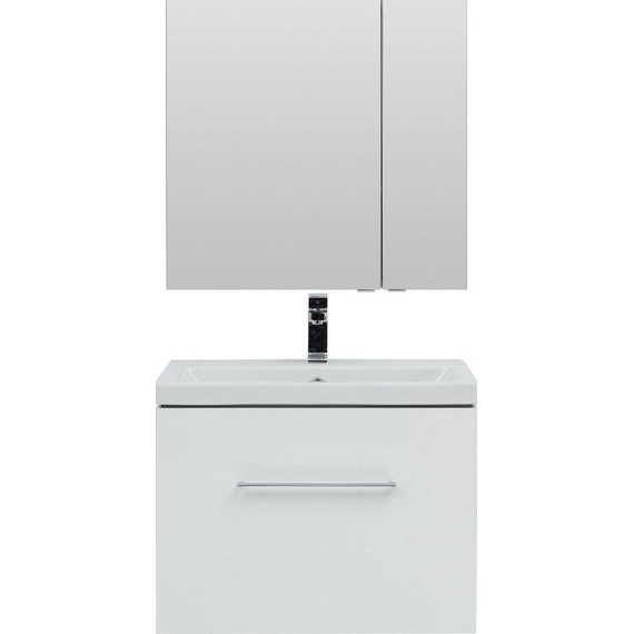 Зеркало-шкаф Aquanet Порто 70 см 241748, белый - фото 8