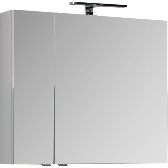 Зеркало-шкаф Aquanet Порто 80 см 195728, белый - фото 5