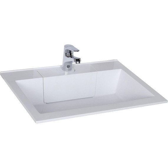 Тумба подвесная с раковиной Aquanet Алвита 100 см 235341, белый - фото 7