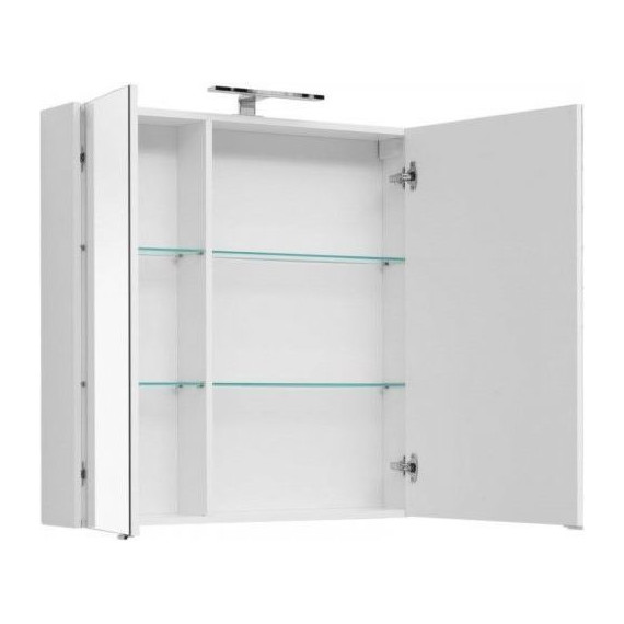 Зеркало-шкаф Aquanet Августа 90 см 210013, белый - фото 2