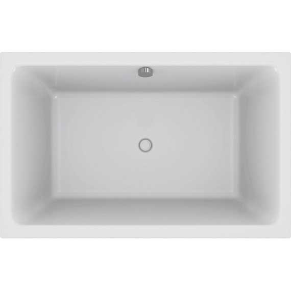 Ванна акриловая Jacob Delafon Capsule 140х90 см E6D123-00 с ножками, Размер - мм: 1400х900 - фото 