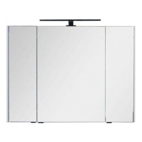 Зеркало-шкаф Aquanet Латина 100 см 179636, белый - фото 3