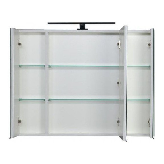 Зеркало-шкаф Aquanet Латина 100 см 179636, белый - фото 4