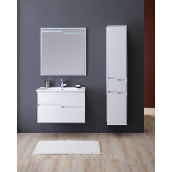 Зеркало Aquanet Модена 85 см 196966, белый - фото 4