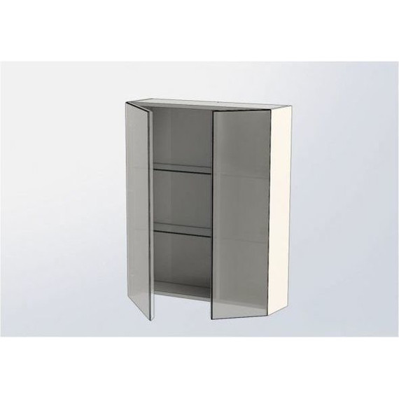 Зеркало-шкаф Aquanet Йорк 70 см 202088, белый - фото 4