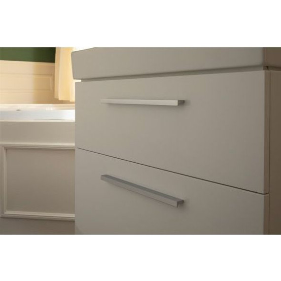 Тумба подвесная с раковиной Aquanet Nova 75 см 242262, белый, Цвет фасада: белый - фото 15