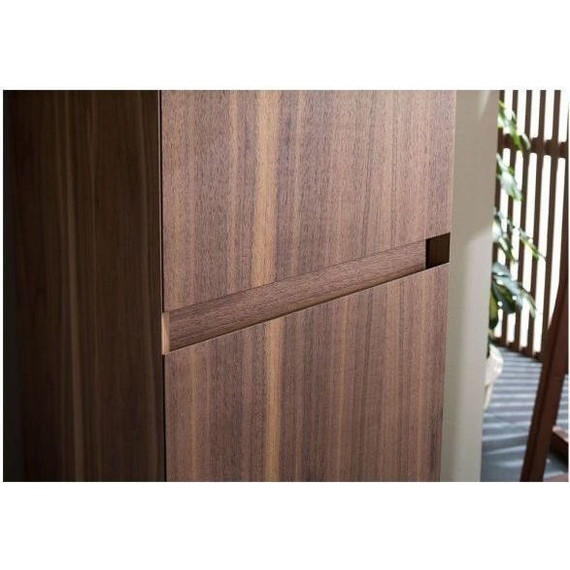 Пенал подвесной Aquanet Нью-Йорк 35 см 203956, орех - фото 9