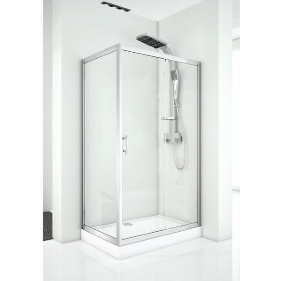 Душевое ограждение Aquanet Alfa NAA1131 120x80 см, хром/прозрачное - фото 4