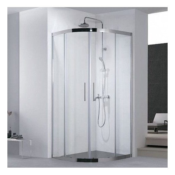 Душевое ограждение Aquanet Delta NPE2142 100x100 см (стекло 8 мм), хром/прозрачное - фото 